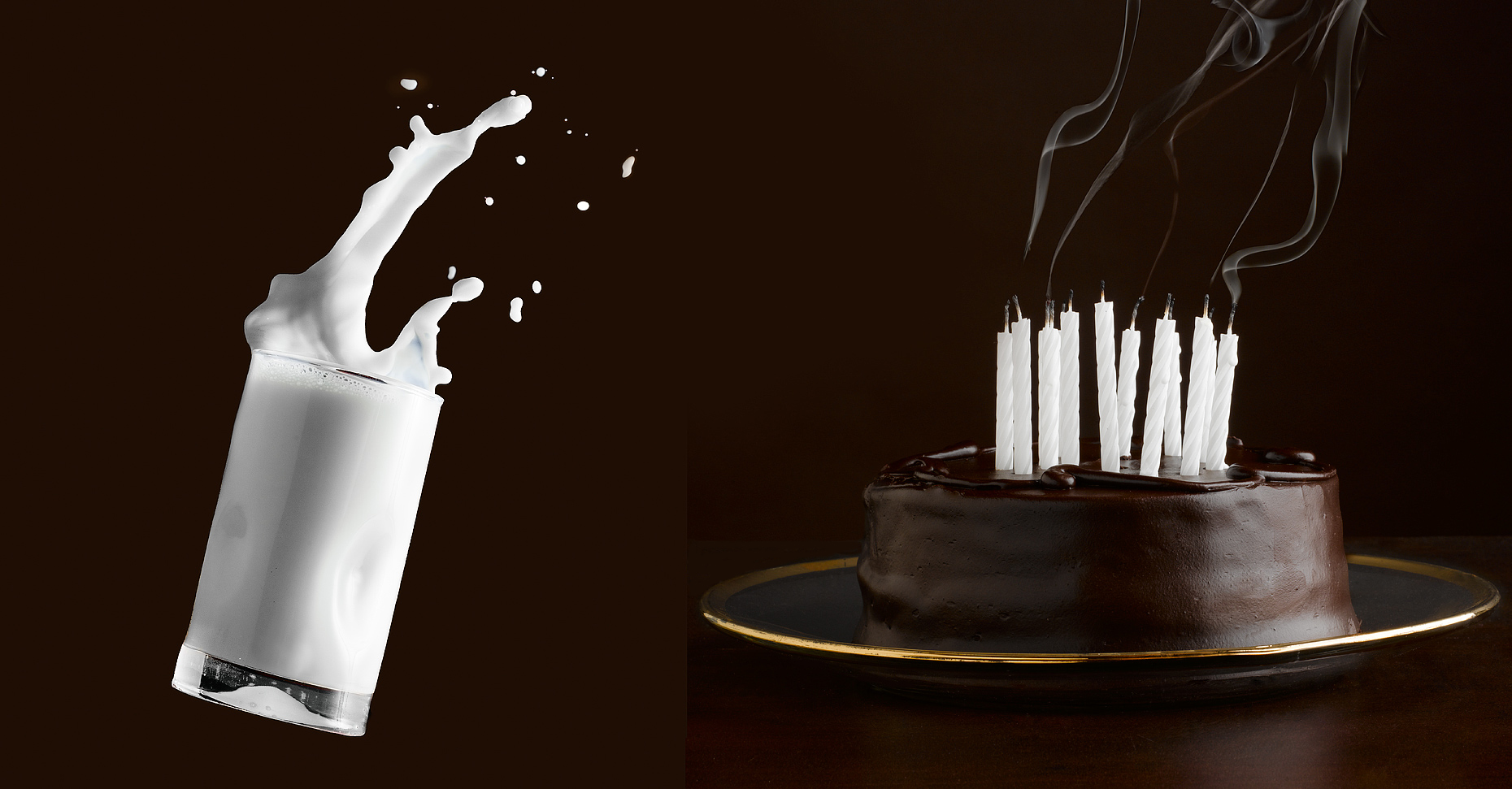 Baking- Milk- Birthday cake- Best food photography.