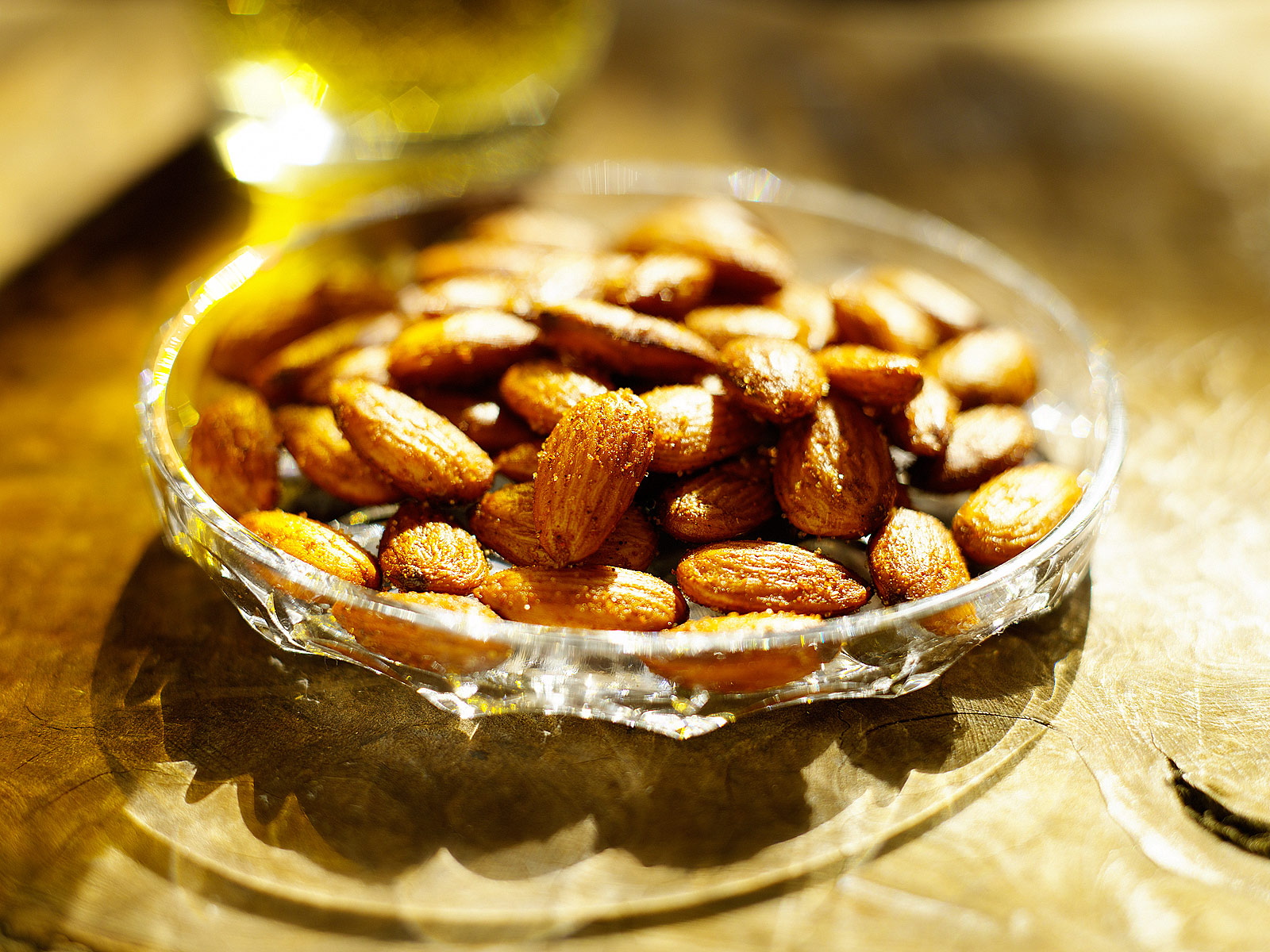 Almonds- Salted Almonds- Best food photography