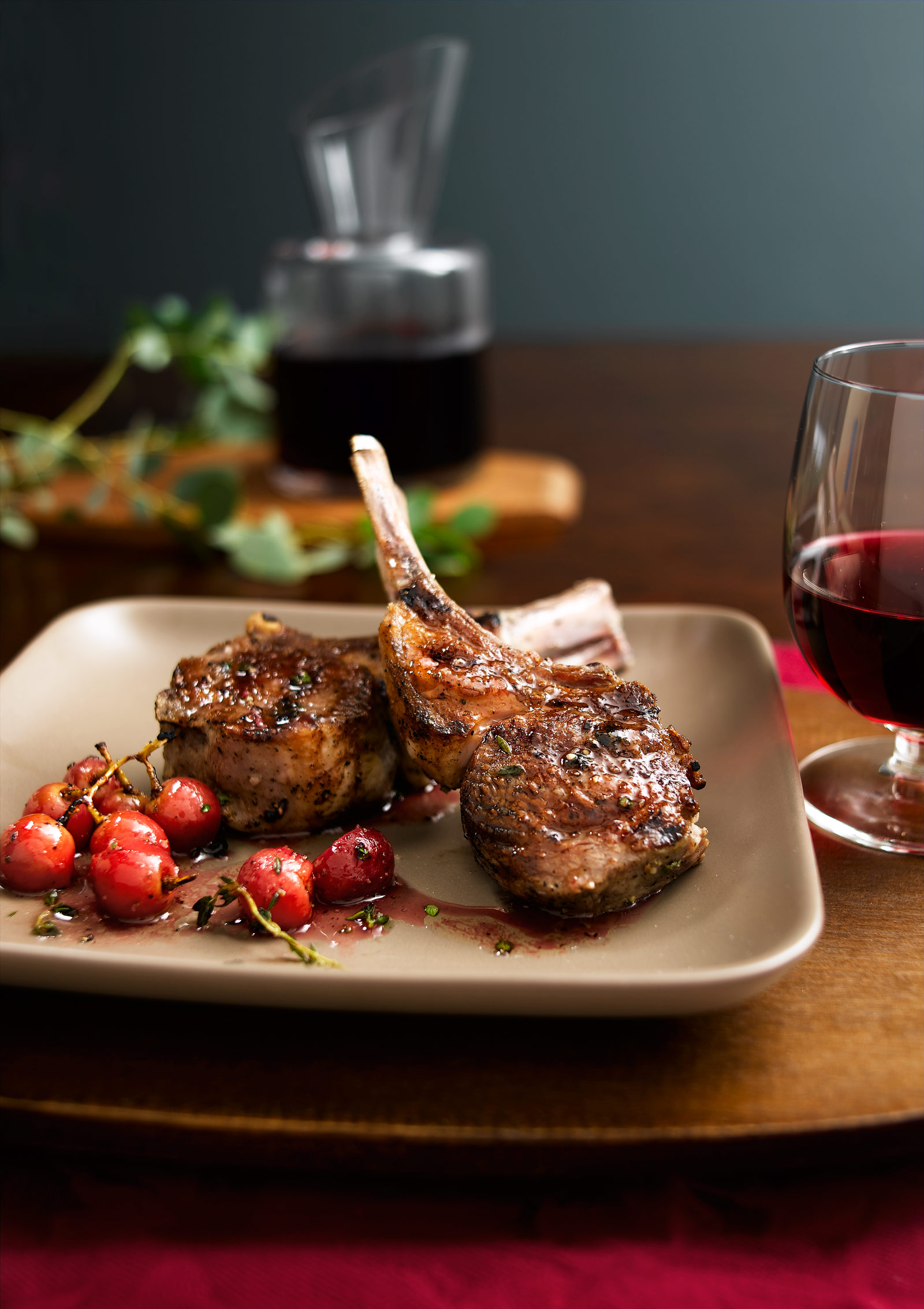 Lamb chops- Grilled lamb- Best food photography