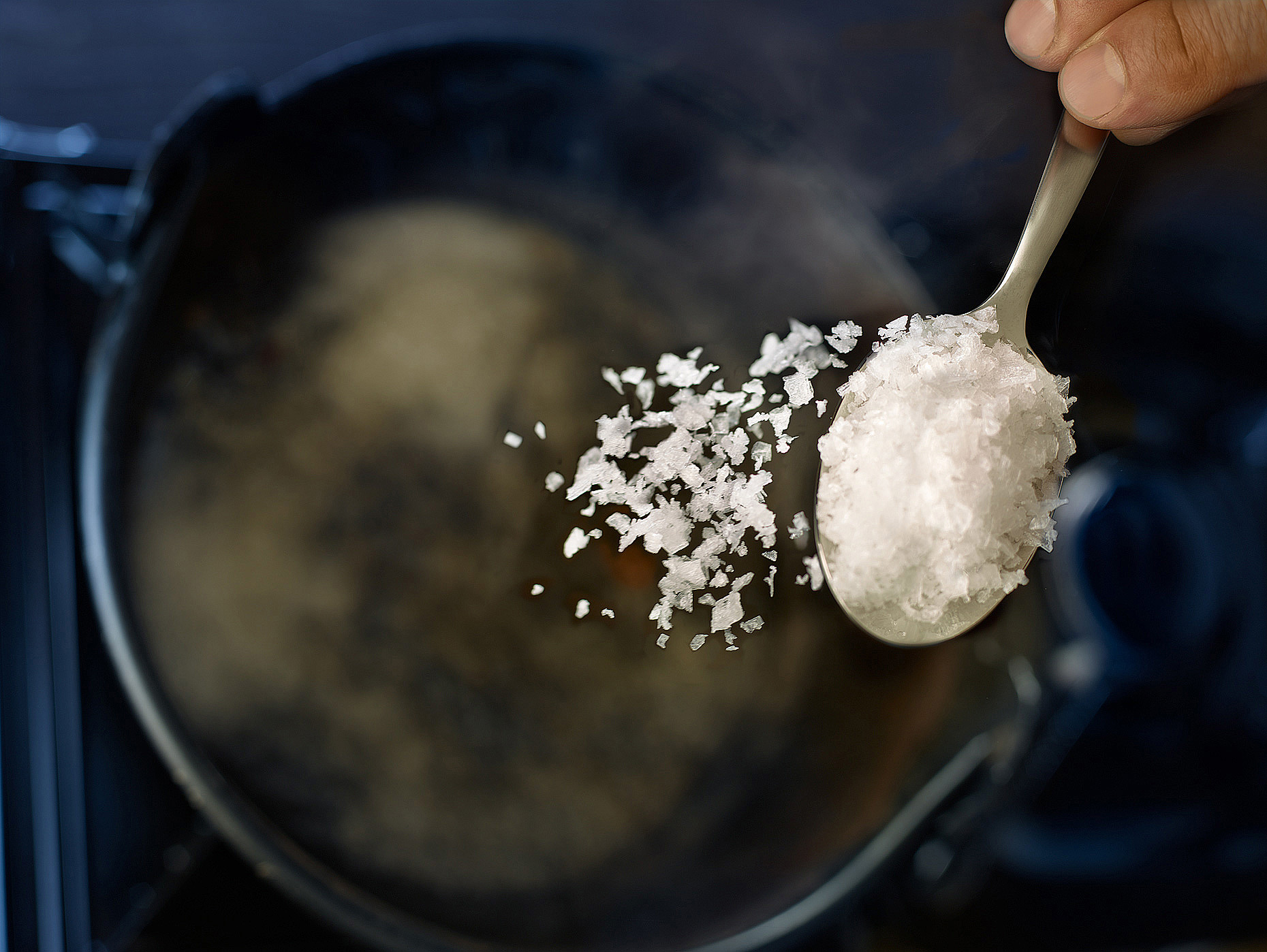 Salt- Fleur de se- salt flakes- Best food photography